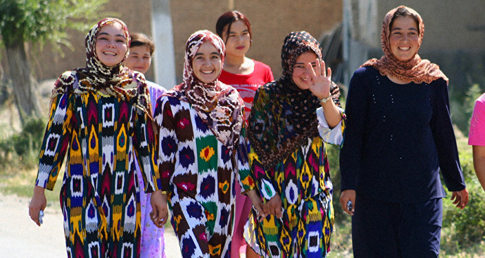 Жительницы Республики Узбекистан. Архивное фото