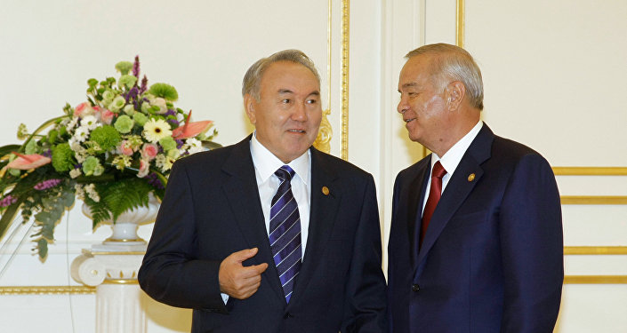 Нурсултан Назарбаев, Ислам Каримов. Архивное фото
