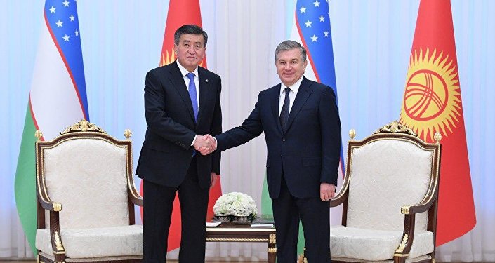 Визит президента Кыргызстана Сооронбая Жээнбекова в Узбекистан