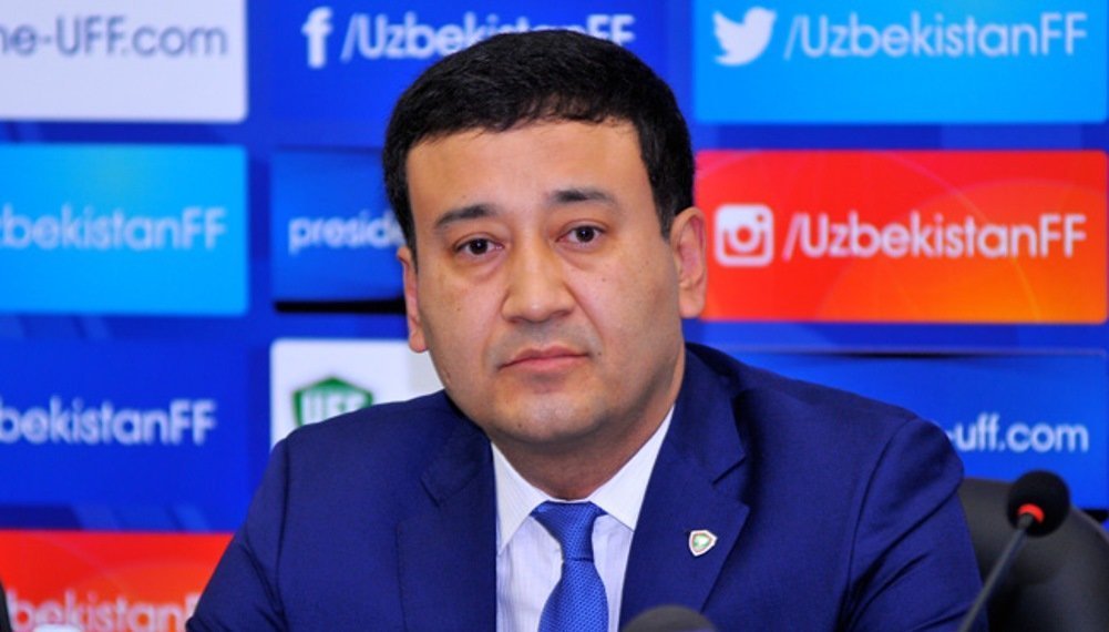 Президент Федерации футбола Узбекистана Умид Ахмаджанов
